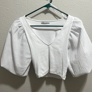 Puff sleeve shirt